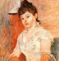 Jovencita en blanco Berthe Morisot